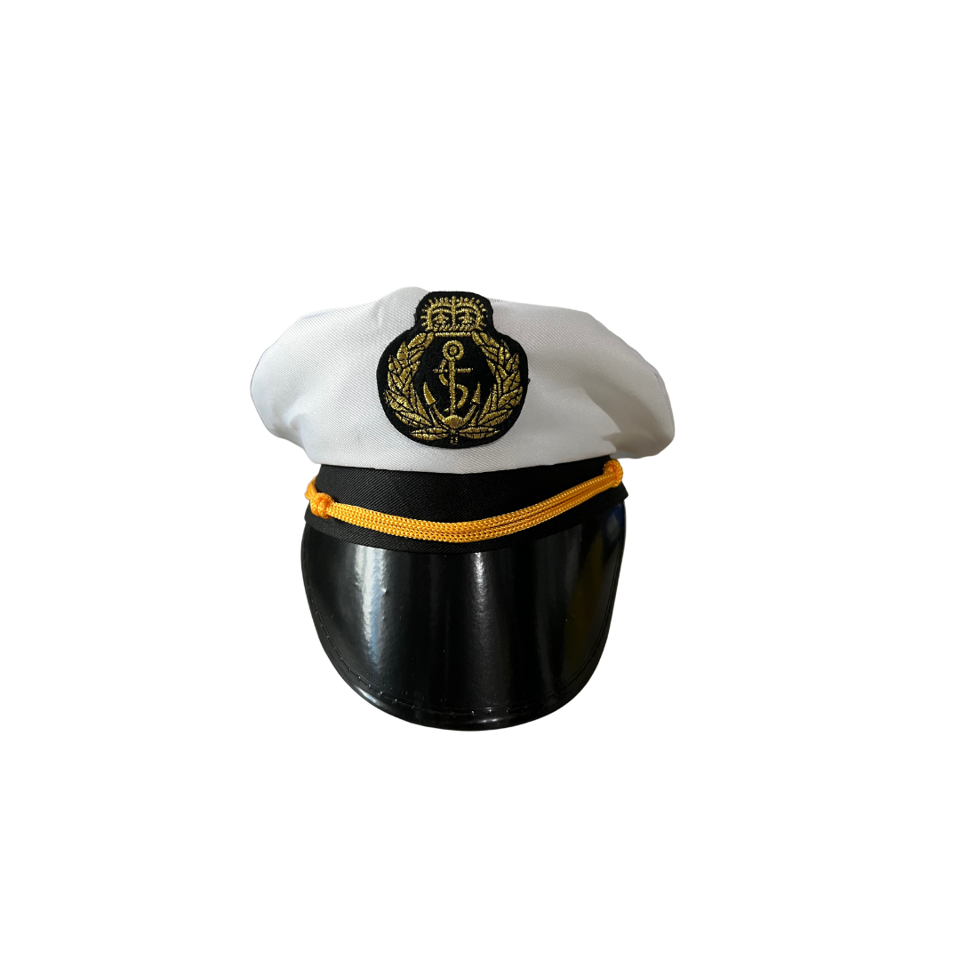 Gorro Capitán Marina Fiesta Niños