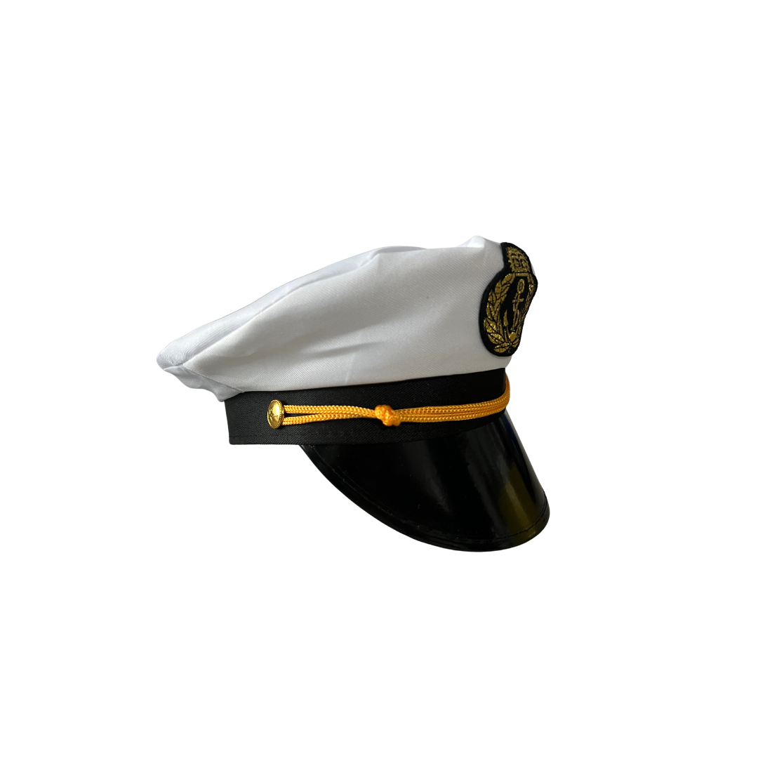 Gorro Capitán Marina Fiesta Niños