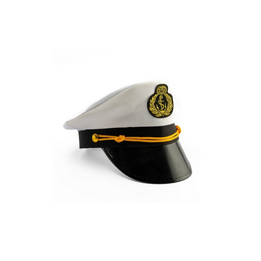 Gorro Capitán Marina Fiesta Niños