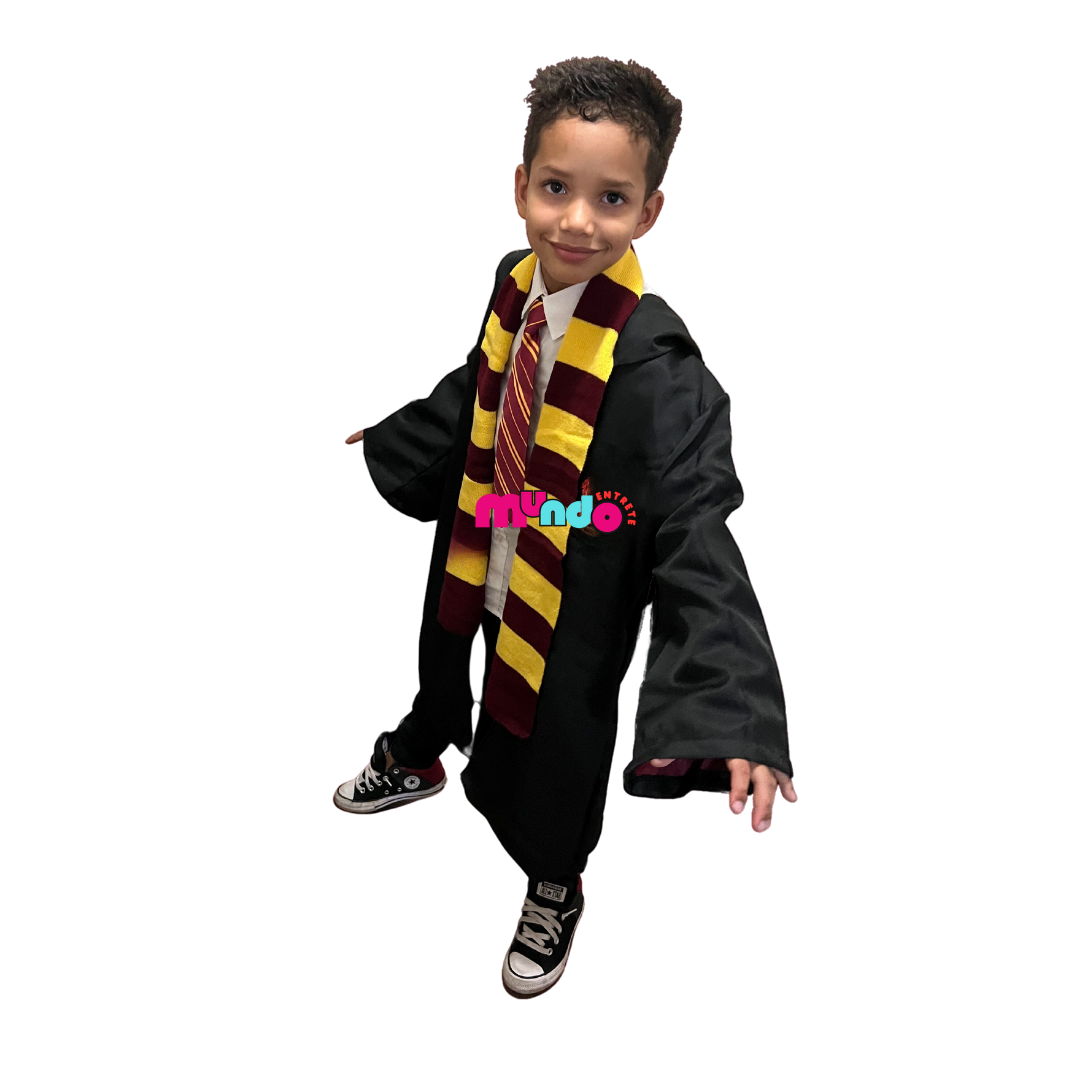 Capa Corbata Bufanda De Harry Potter Disfraz Cosplay Niños