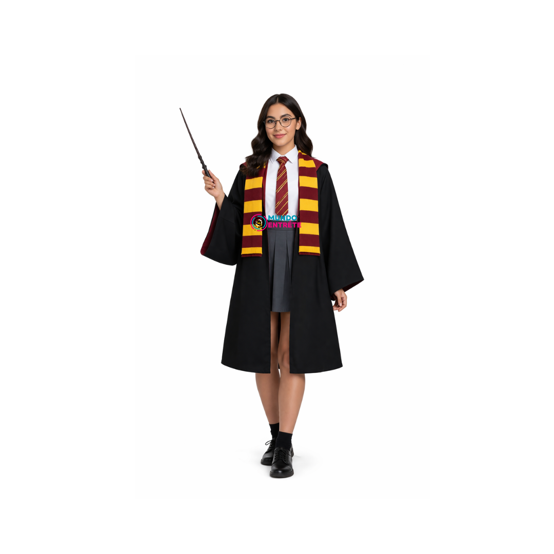 Disfraz Harry Potter/ Hermione Gryffindor Slytherin Ravenclaw Mujer