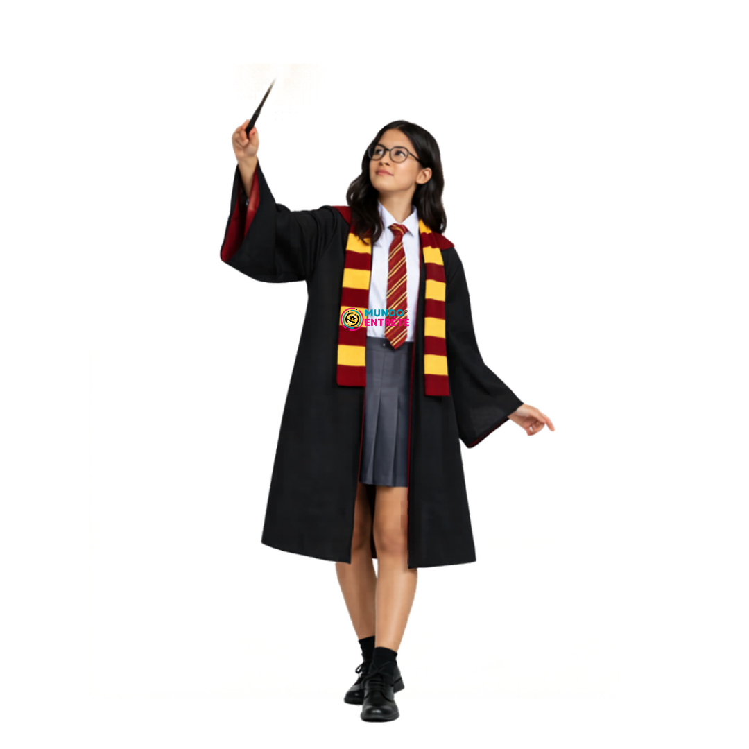 Disfraz Harry Potter/ Hermione Gryffindor Slytherin Ravenclaw Mujer