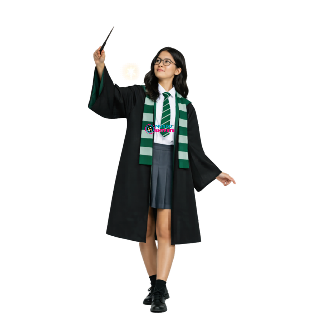 Disfraz Harry Potter/ Hermione Gryffindor Slytherin Ravenclaw Mujer