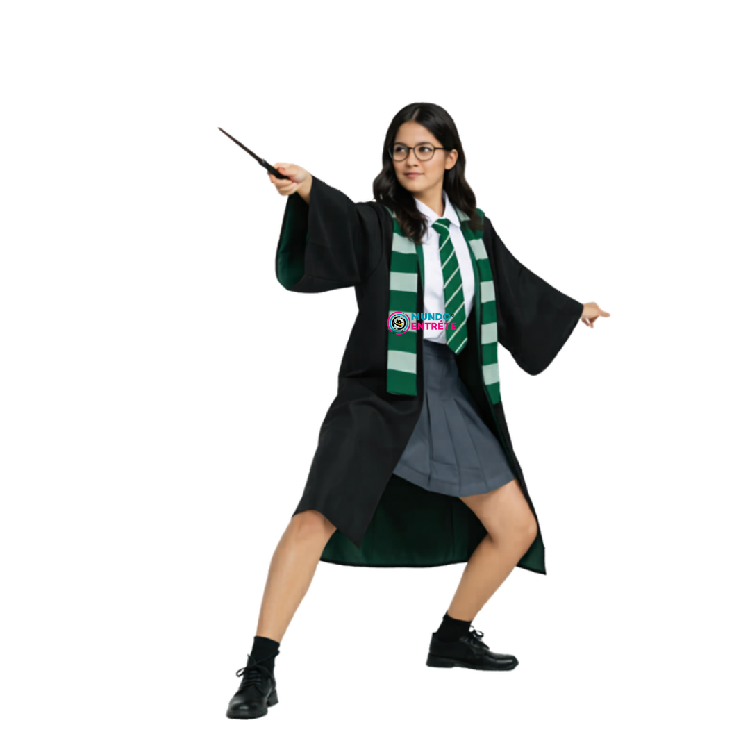 Disfraz Harry Potter/ Hermione Gryffindor Slytherin Ravenclaw Mujer