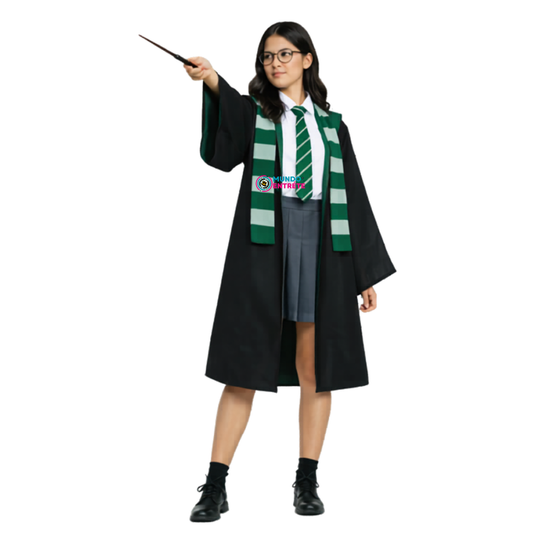 Disfraz Harry Potter/ Hermione Gryffindor Slytherin Ravenclaw Mujer