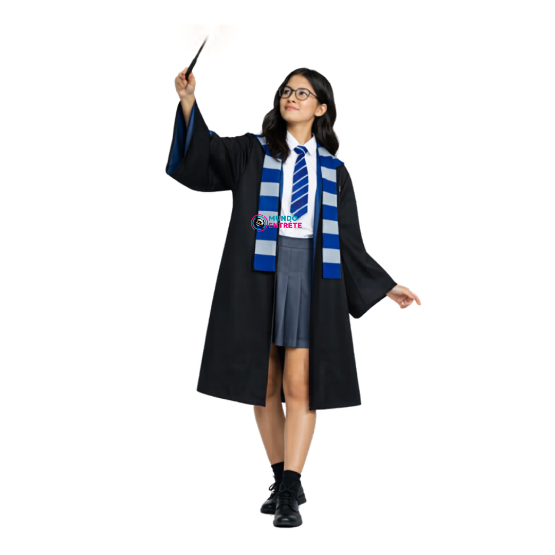 Disfraz Harry Potter/ Hermione Gryffindor Slytherin Ravenclaw Mujer