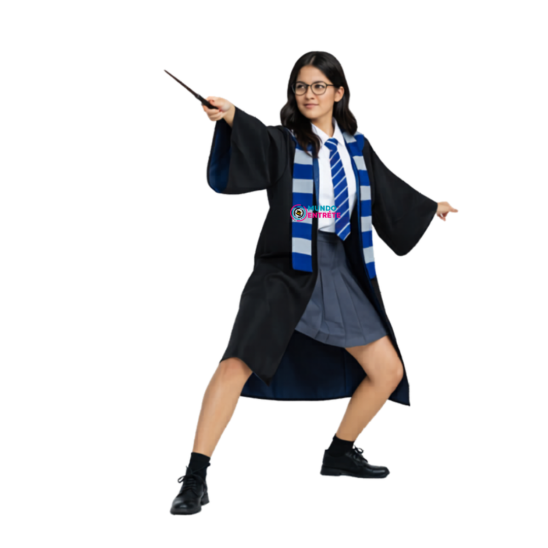 Disfraz Harry Potter/ Hermione Gryffindor Slytherin Ravenclaw Mujer