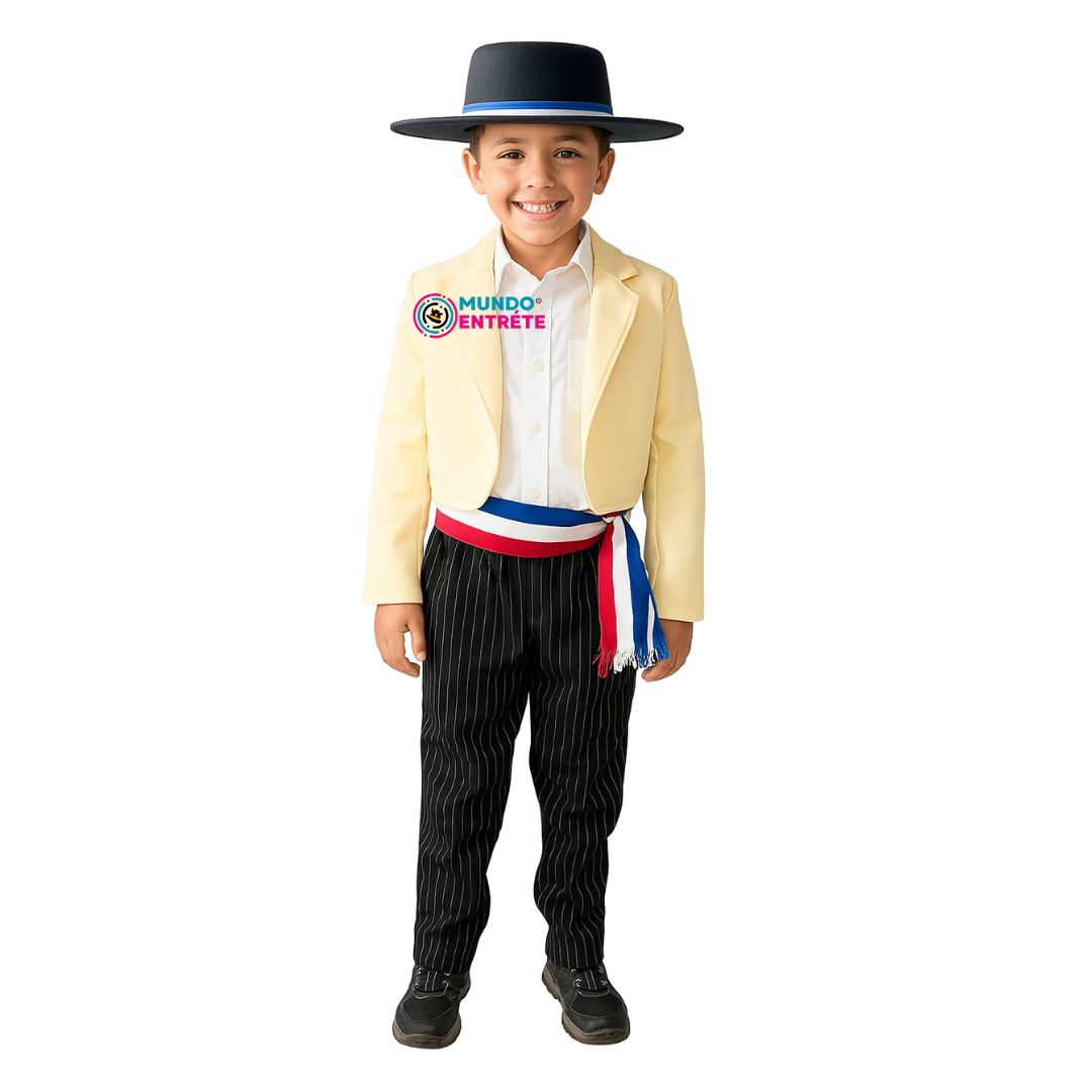Traje Vestimenta Típica Huaso / Fiestas Patrias Niños
