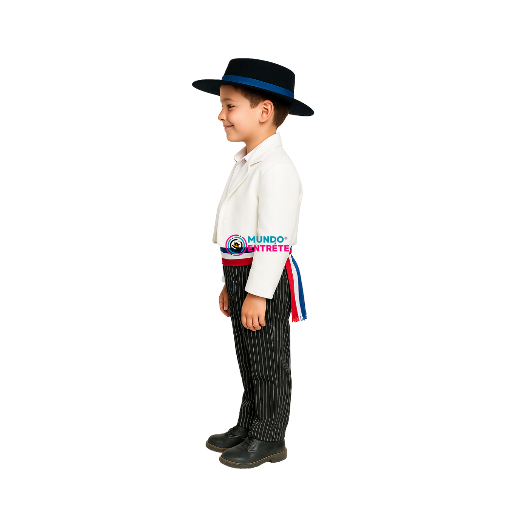 Traje Vestimenta Típica Huaso / Fiestas Patrias Niños