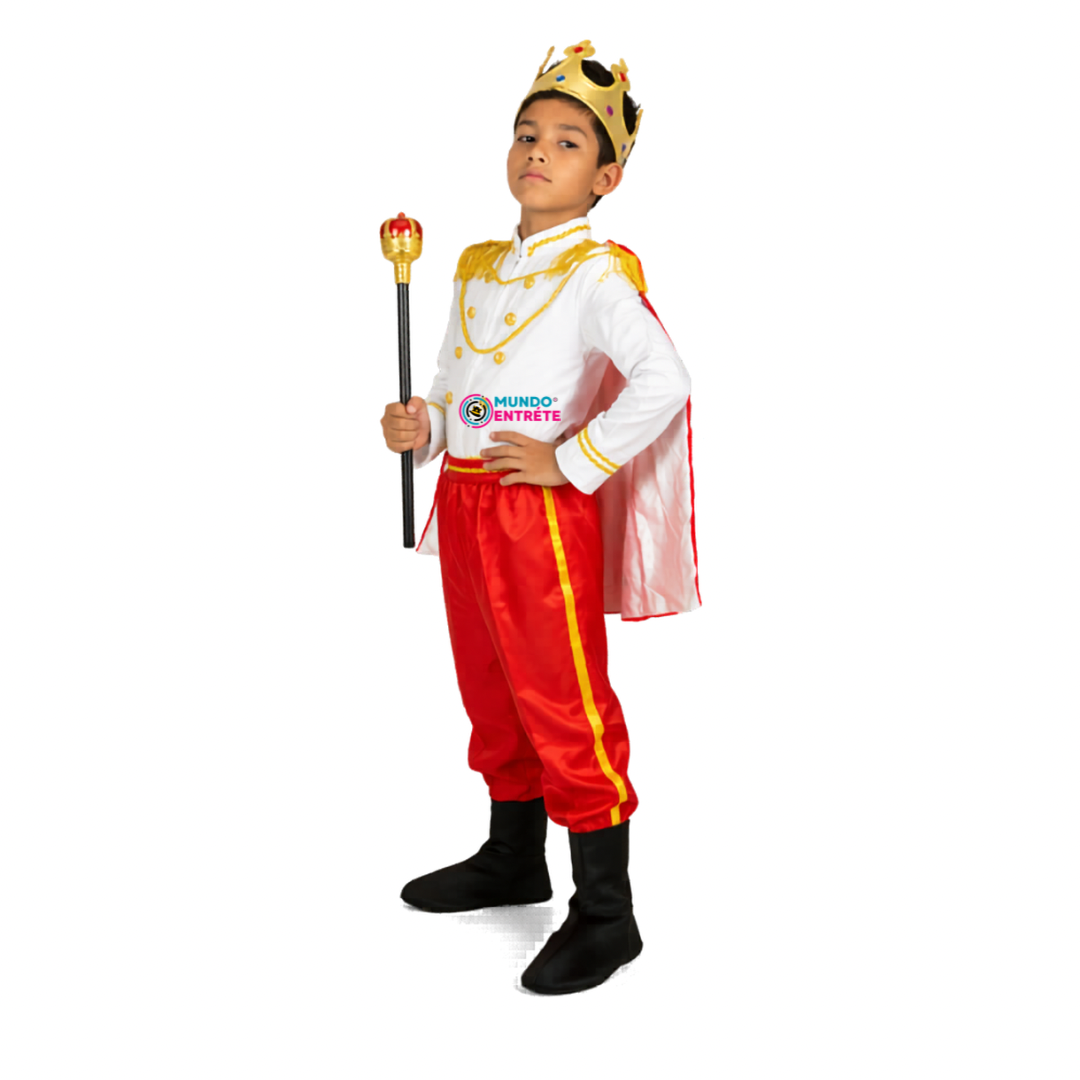 Disfraz De Principe + Accesorios Para Niños