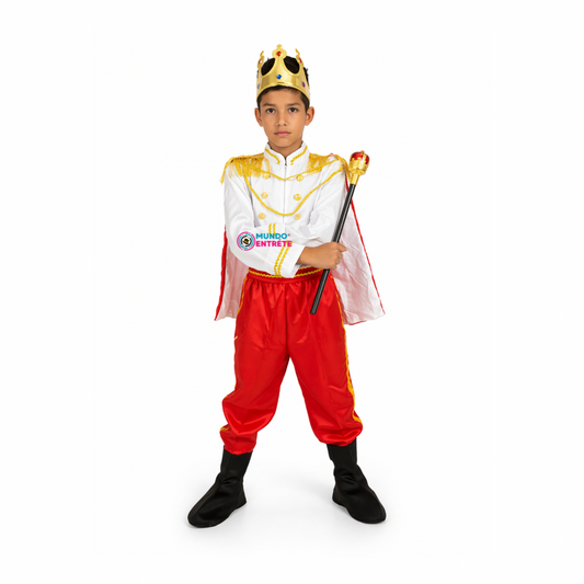 Disfraz De Principe + Accesorios Para Niños