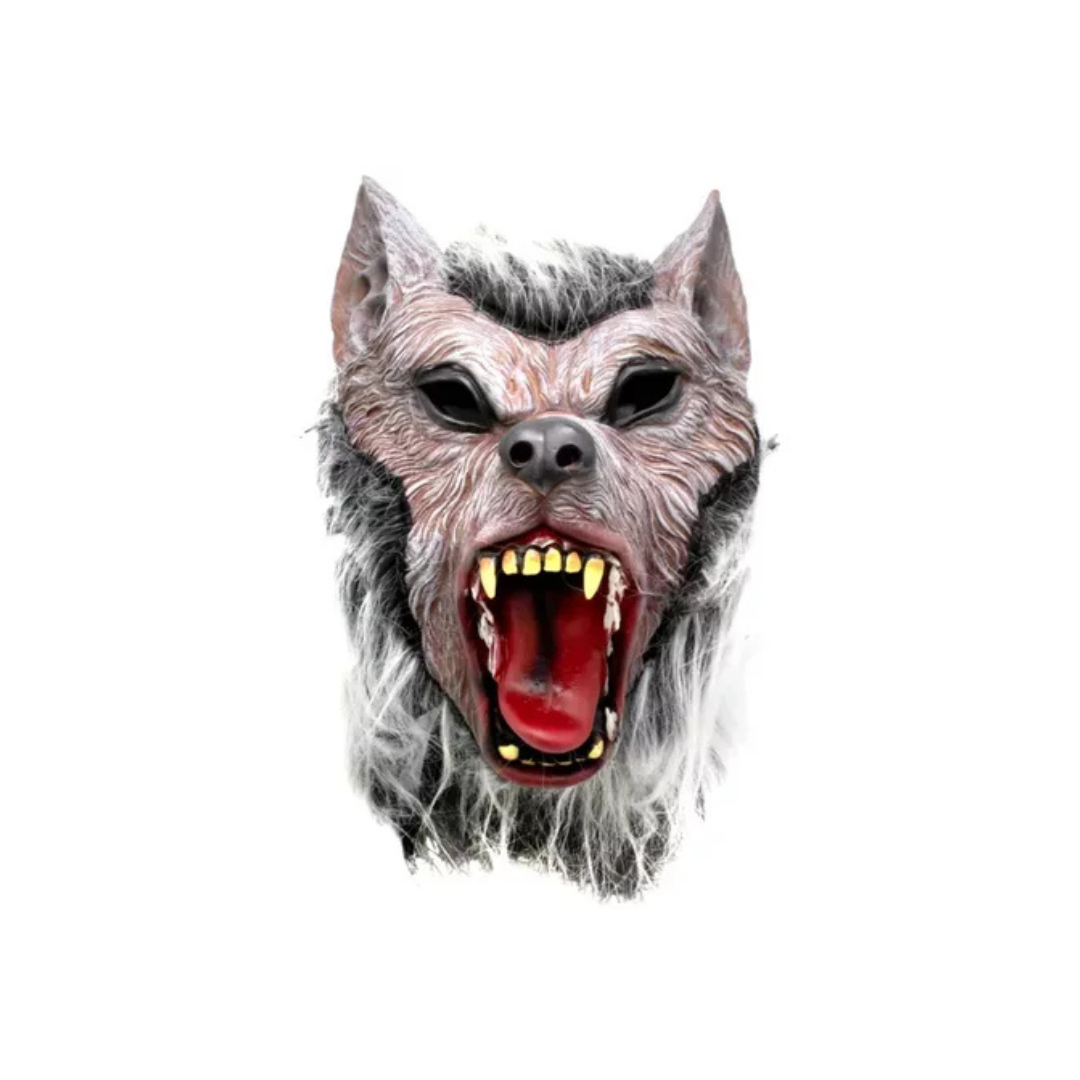 Disfraz De Lobo Capa Mascara Y Guantes Adulto