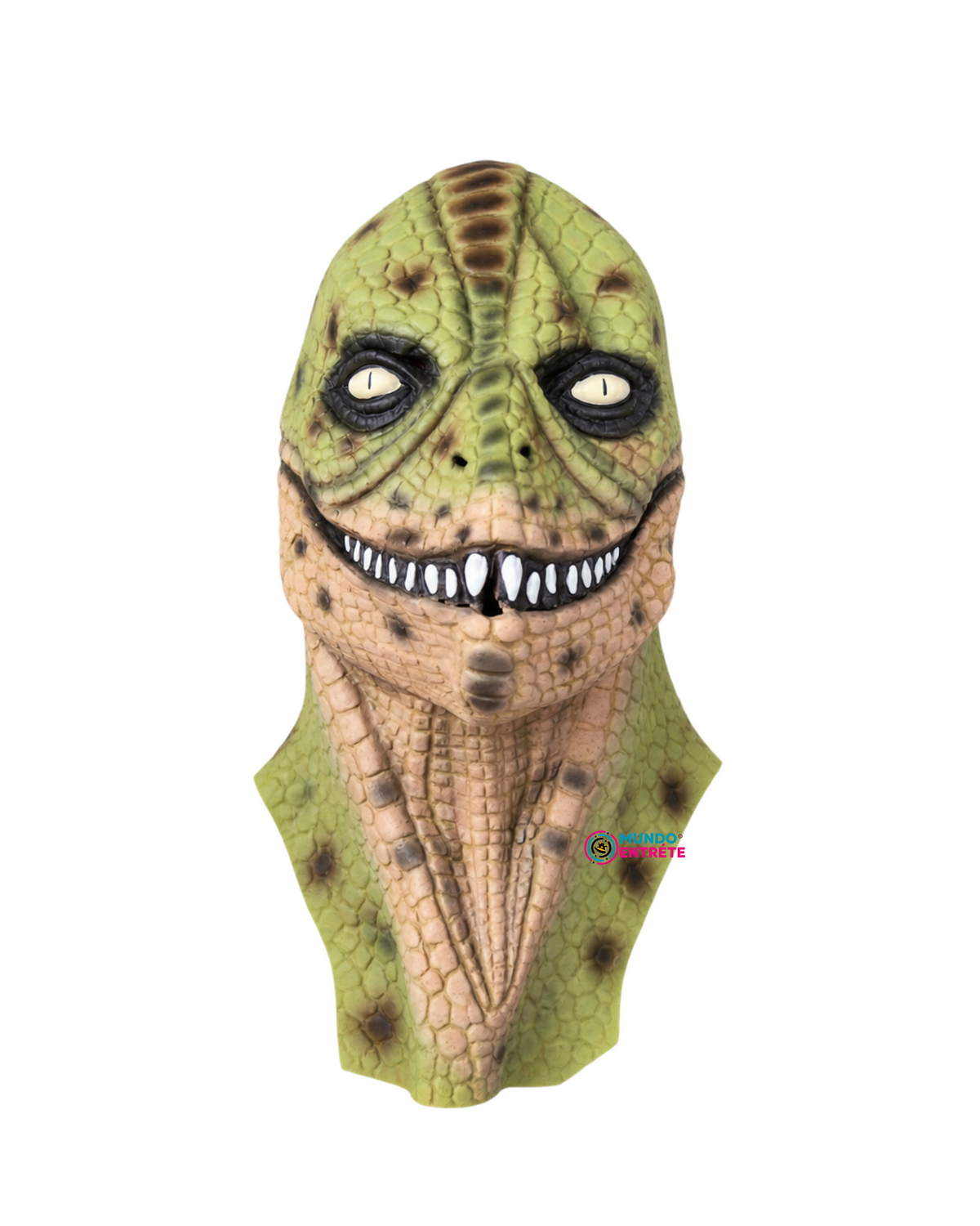 Máscara Reptiliano De Látex