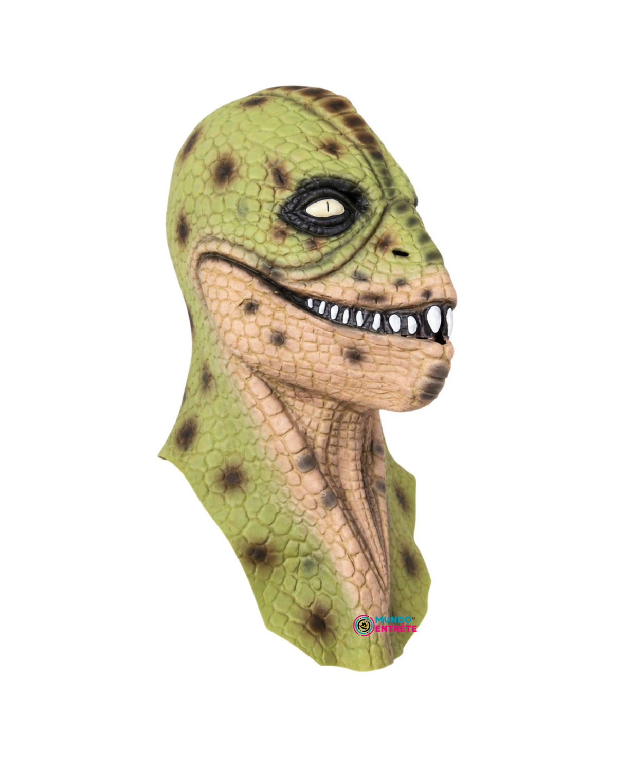 Máscara Reptiliano De Látex