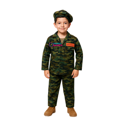 Disfraz Soldado Militar Niño