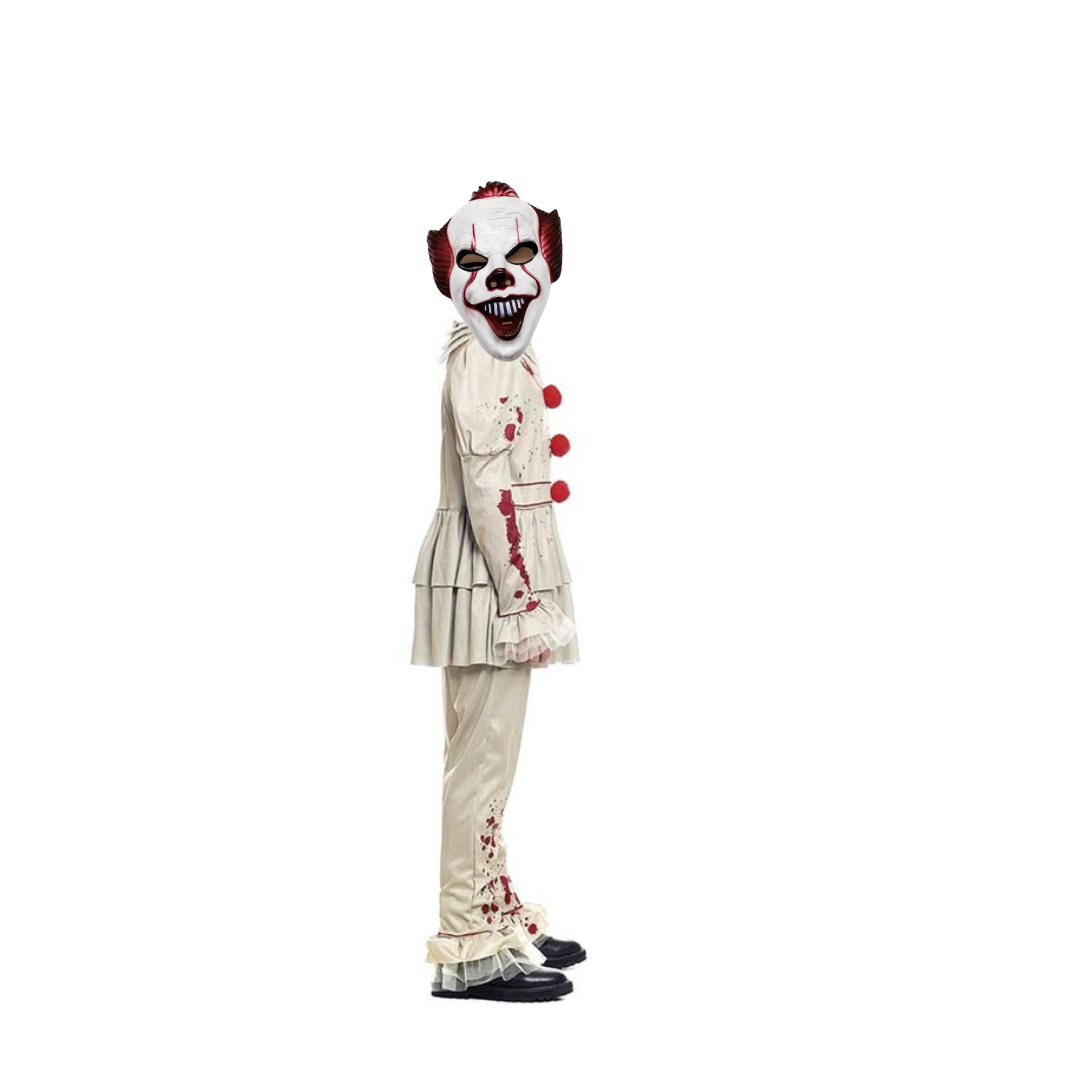 Disfraz Niño Payaso It Pennywise Halloween + Mascara
