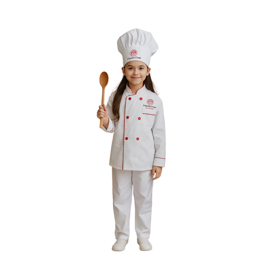 Traje De Chef Para Niña