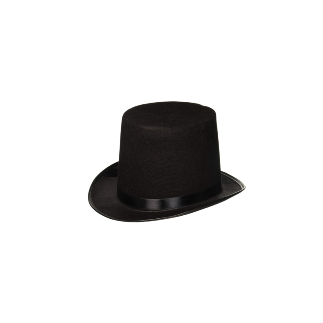 Sombrero De Mago + Varita + Guantes Para Adulto