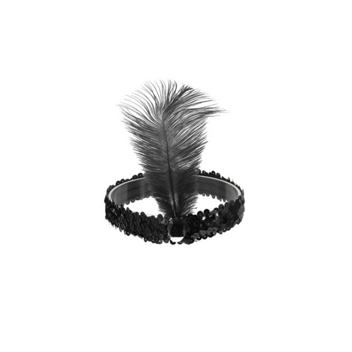 Disfraz Charleston - Cintillo + Collar + Boquilla + Guantes