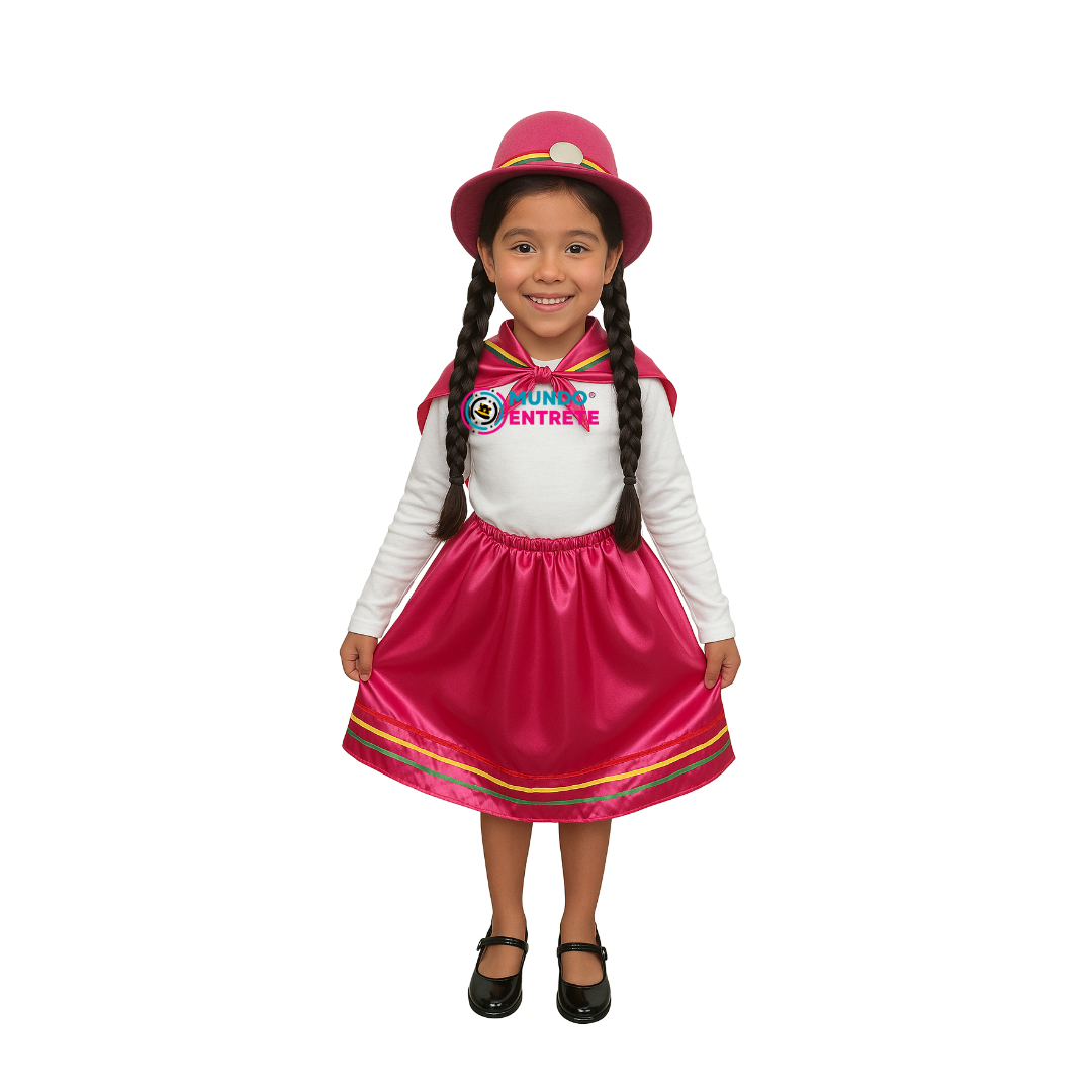 Traje Nortino Niña Baile / Fiestas Patrias