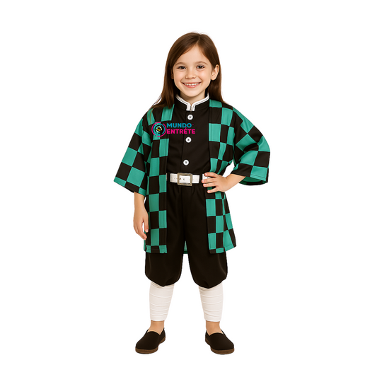 Disfraz Tanjiro Cosplay Niña
