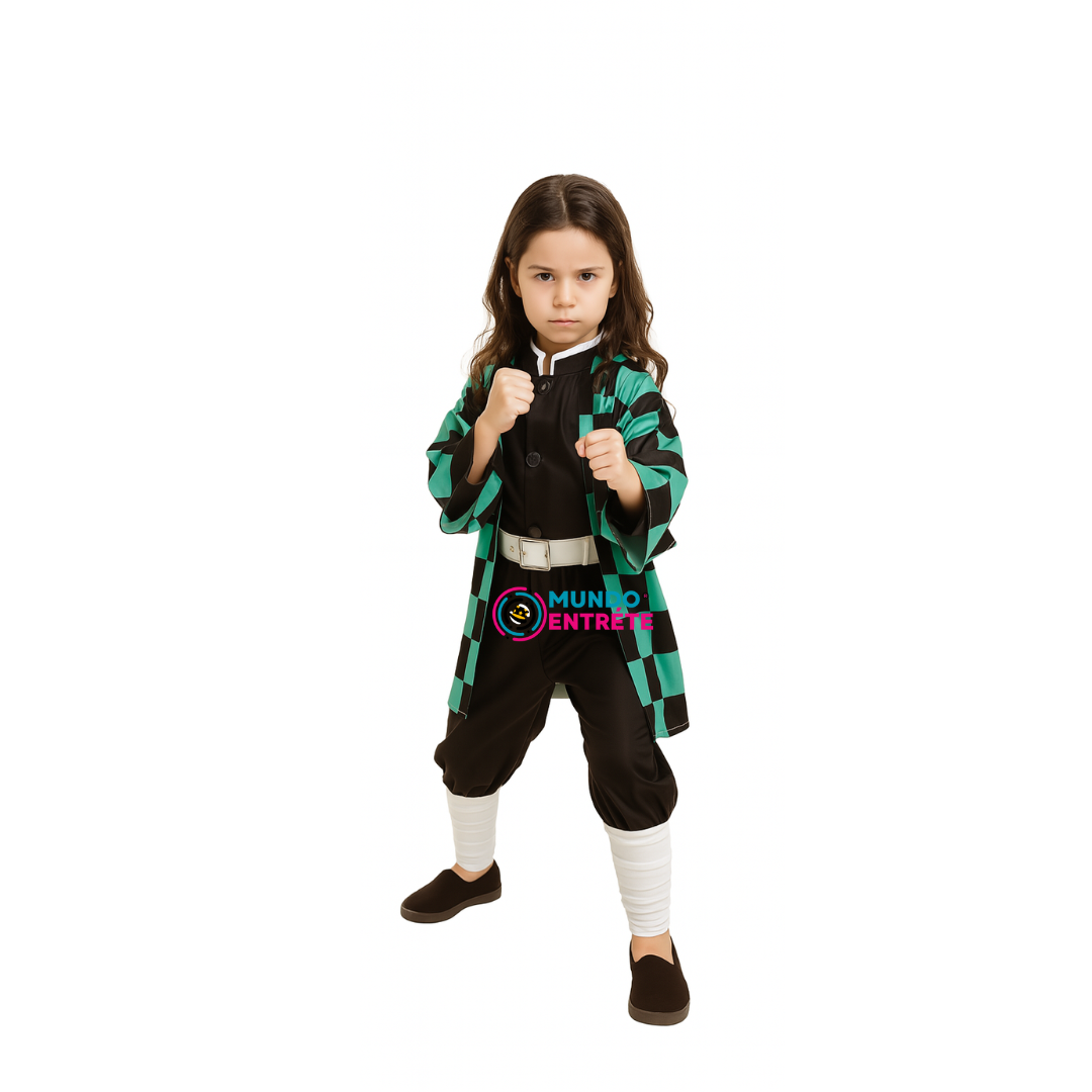Disfraz Tanjiro Cosplay Niña