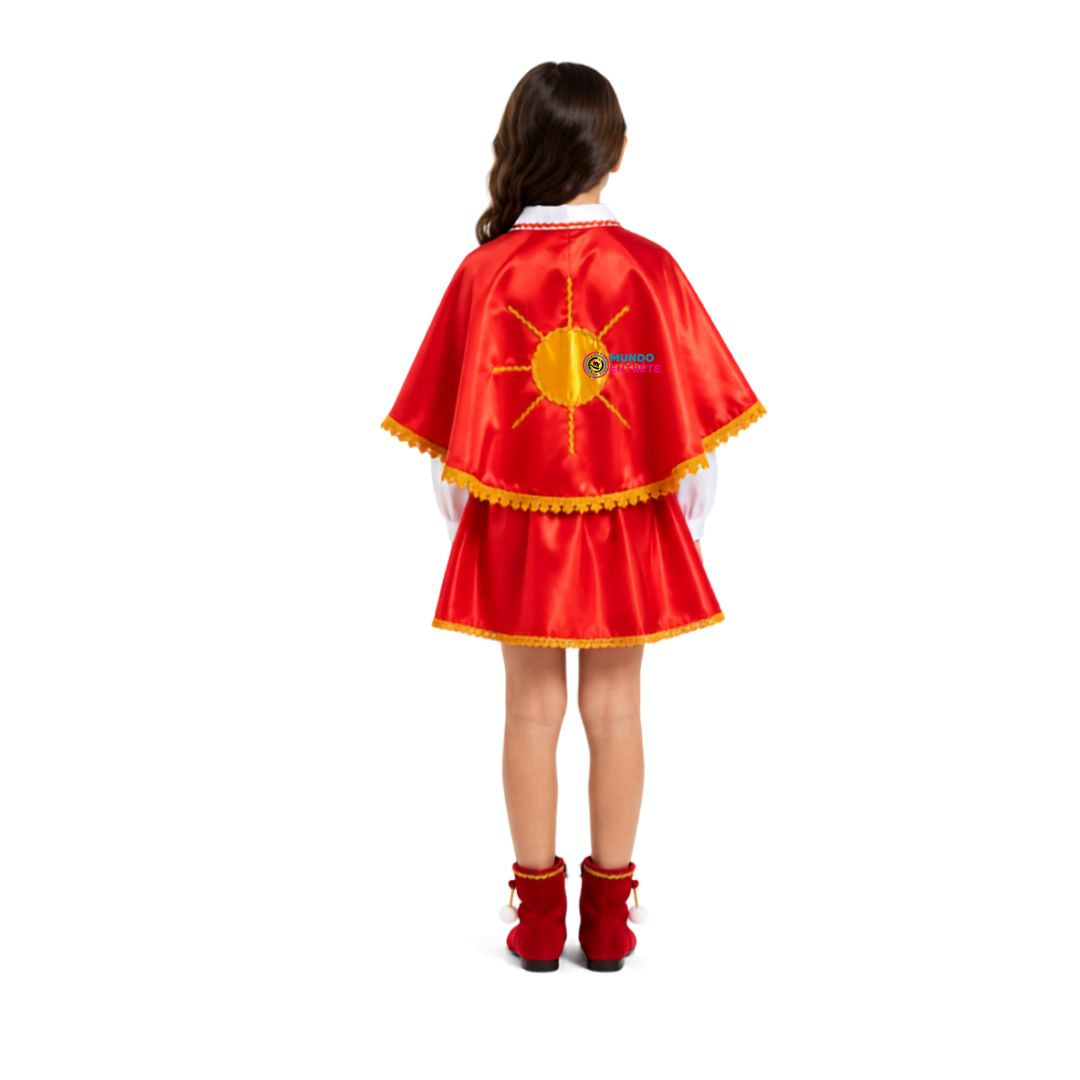 Traje Tirana Diablada Niña