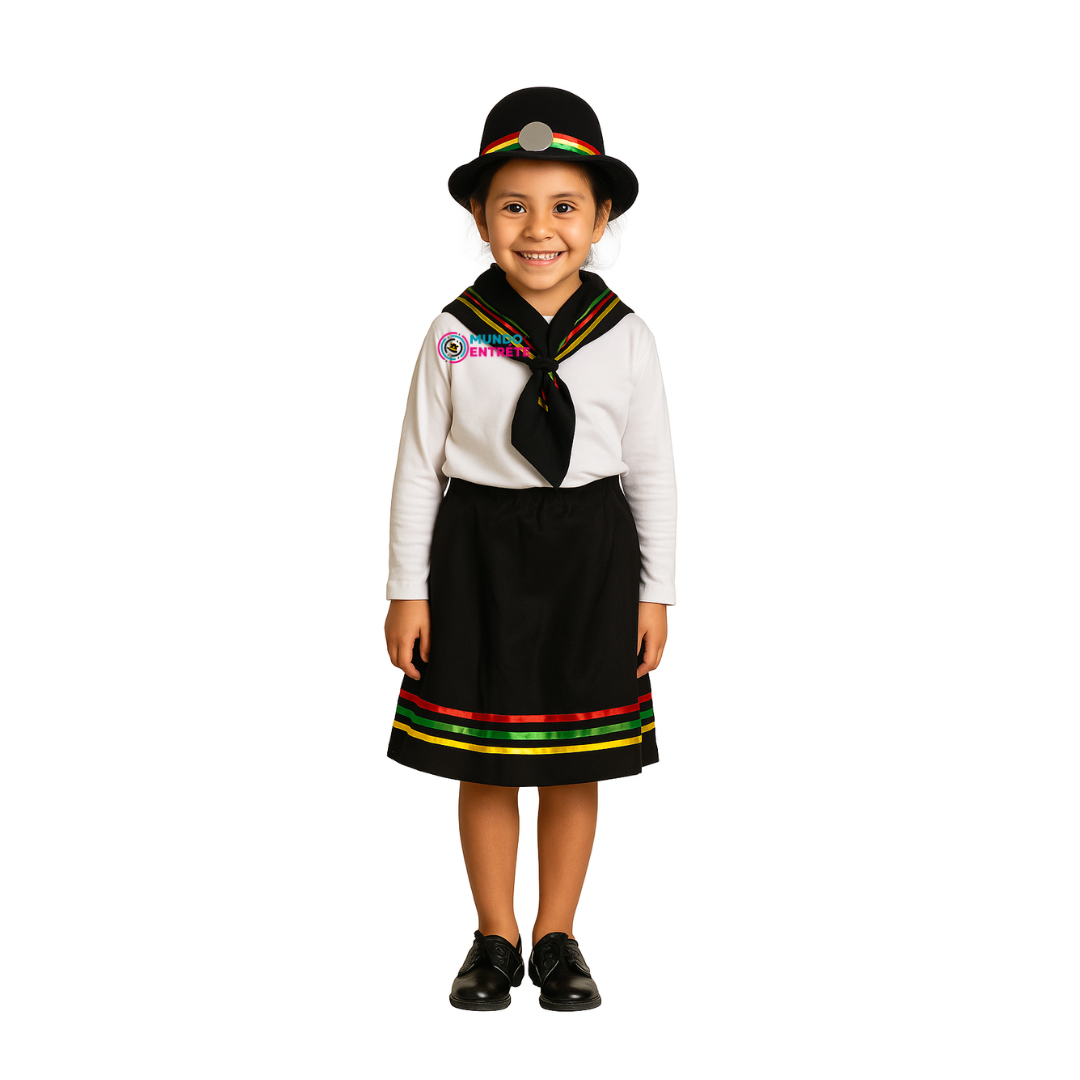 Traje Nortino Niña Baile / Fiestas Patrias