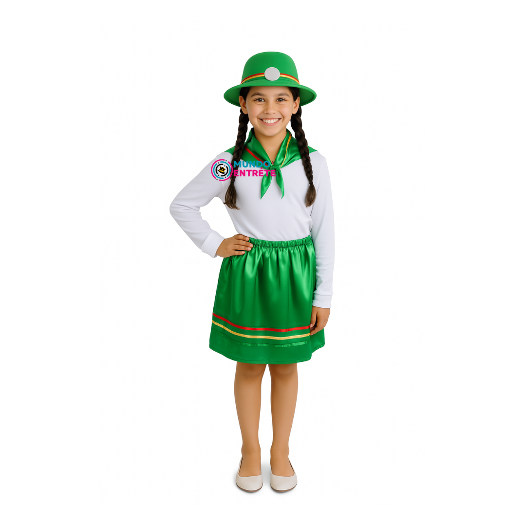 Traje Nortino Niña Baile / Fiestas Patrias