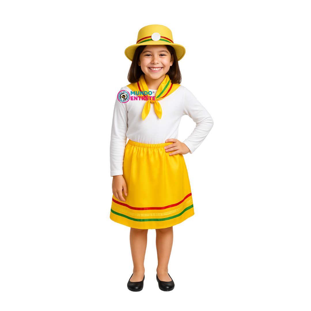 Traje Nortino Niña Baile / Fiestas Patrias