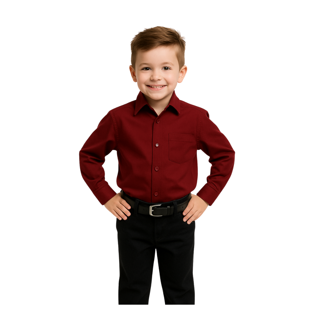 Camisa Niños/ideal Traje De Huaso
