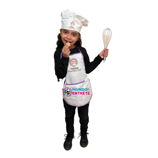 Delantal De Cocina Y Gorro De Chef Para Niños
