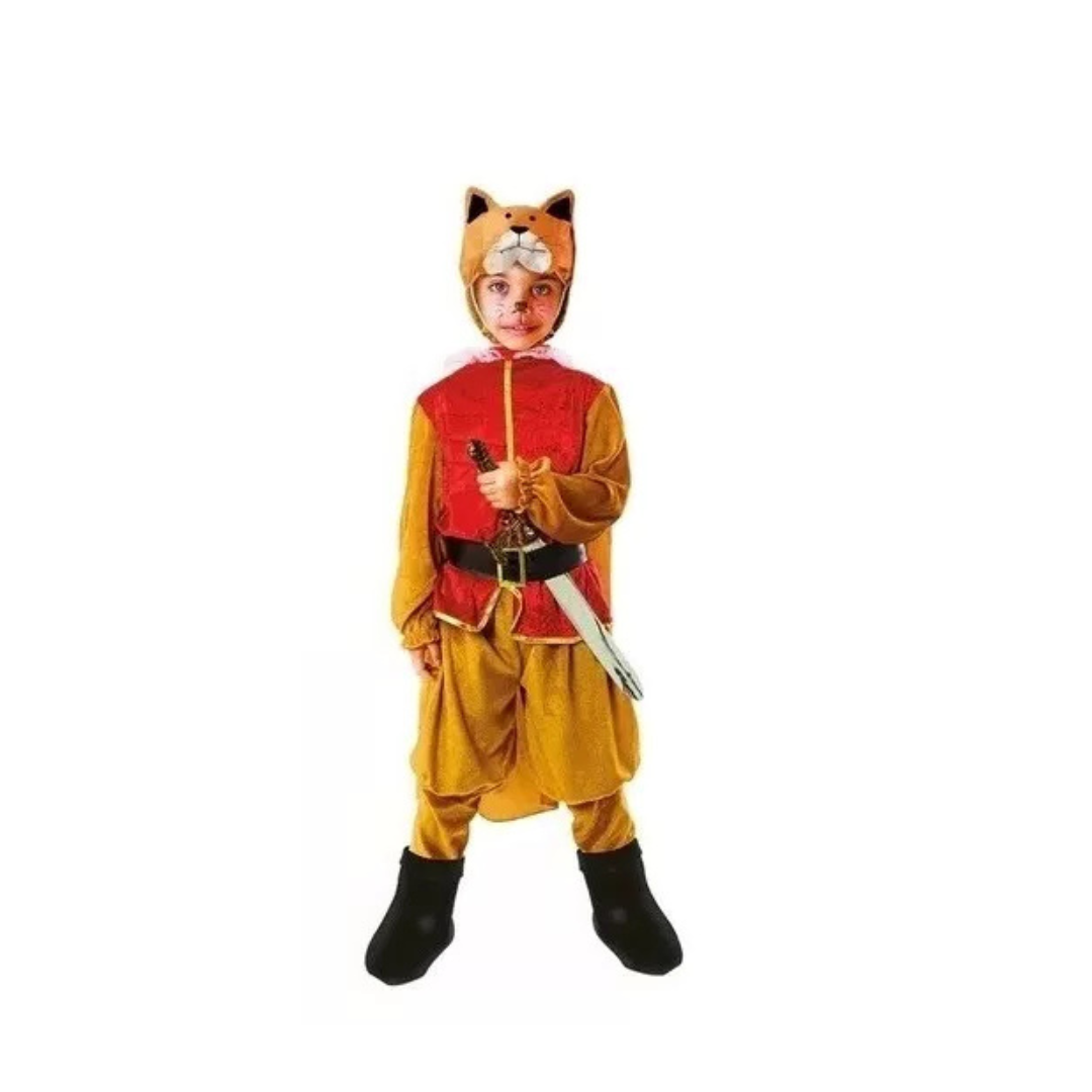 Disfraz Gato con botas para Niños