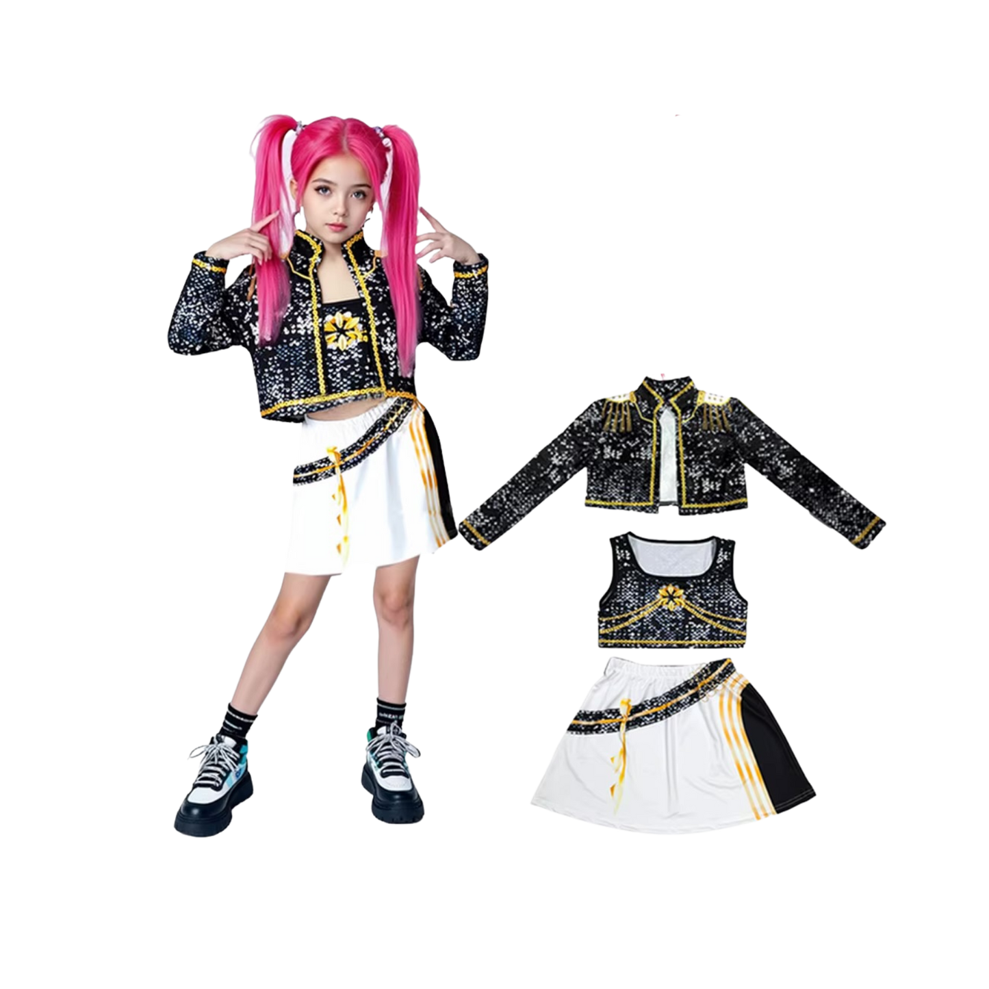 Disfraz Guerreras K-Pop Mira-Golden