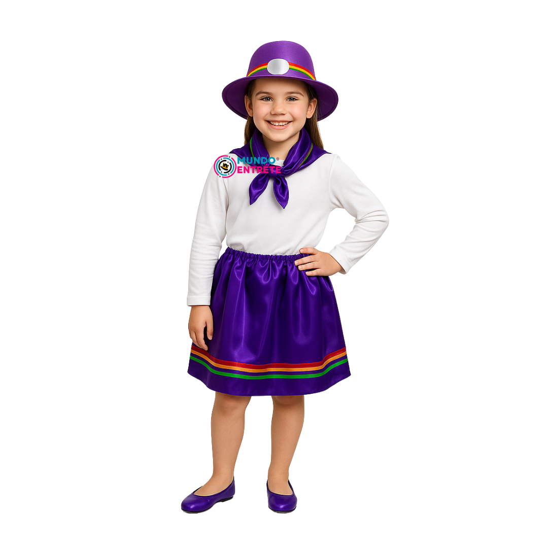 Traje Nortino Niña Baile / Fiestas Patrias