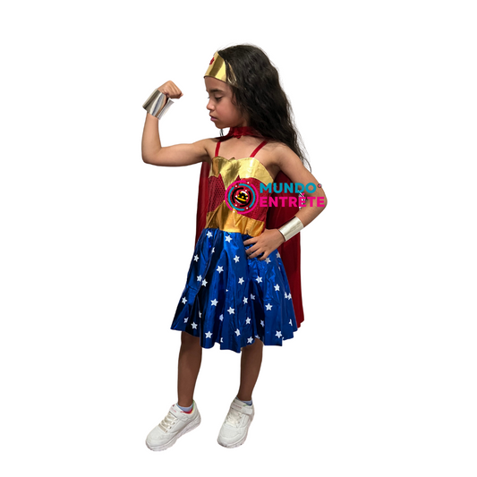 Disfraz Mujer Maravilla Niña
