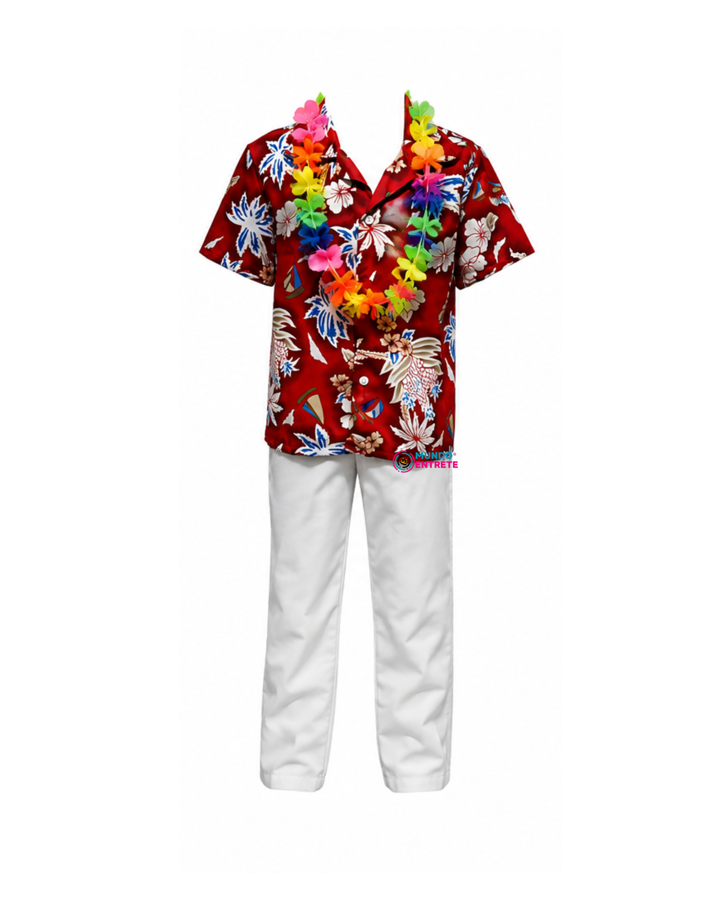 Traje Pascuense Niño Traje Pascuense Hawaiano 3 Pzas