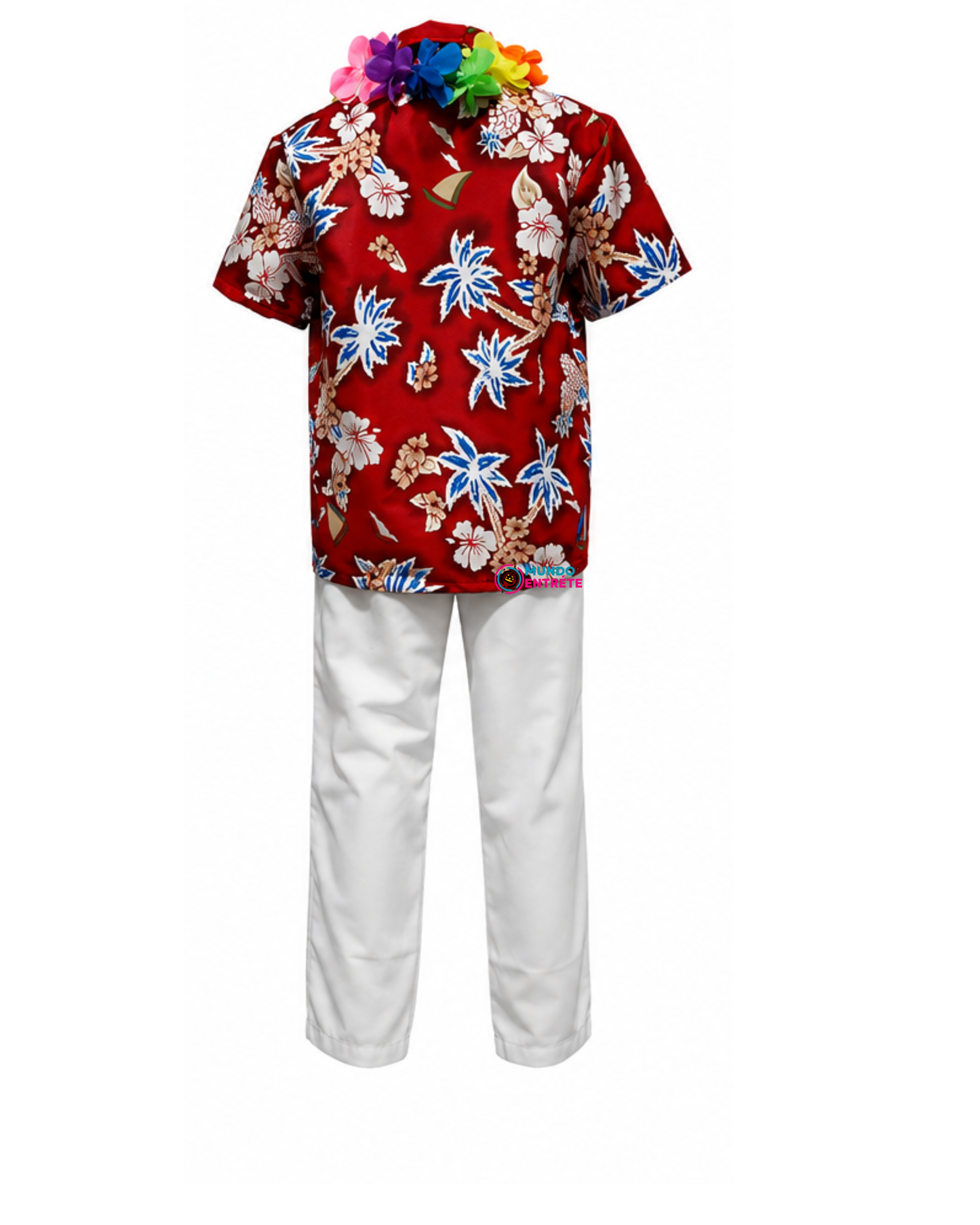 Traje Pascuense Niño Traje Pascuense Hawaiano 3 Pzas