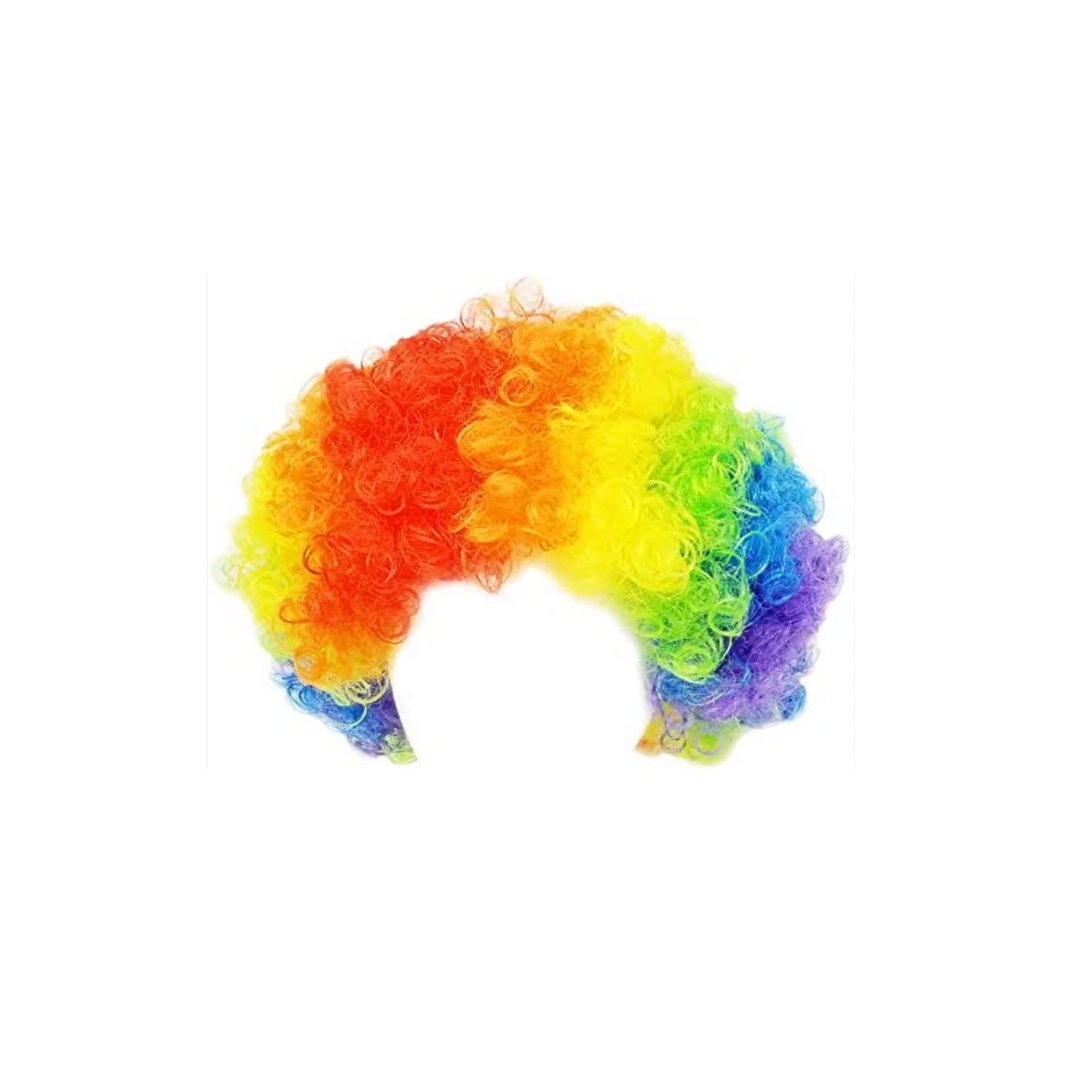 Peluca Afro Para Adultos Niños Niñas - Halloween Cosplay