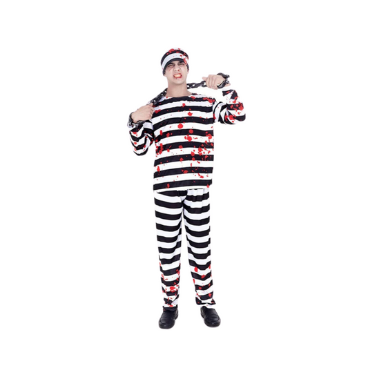 Disfraz Preso Sangriento Adulto Halloween