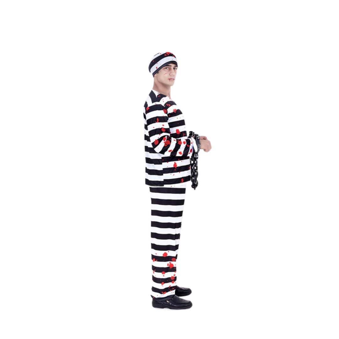 Disfraz Preso Sangriento Adulto Halloween