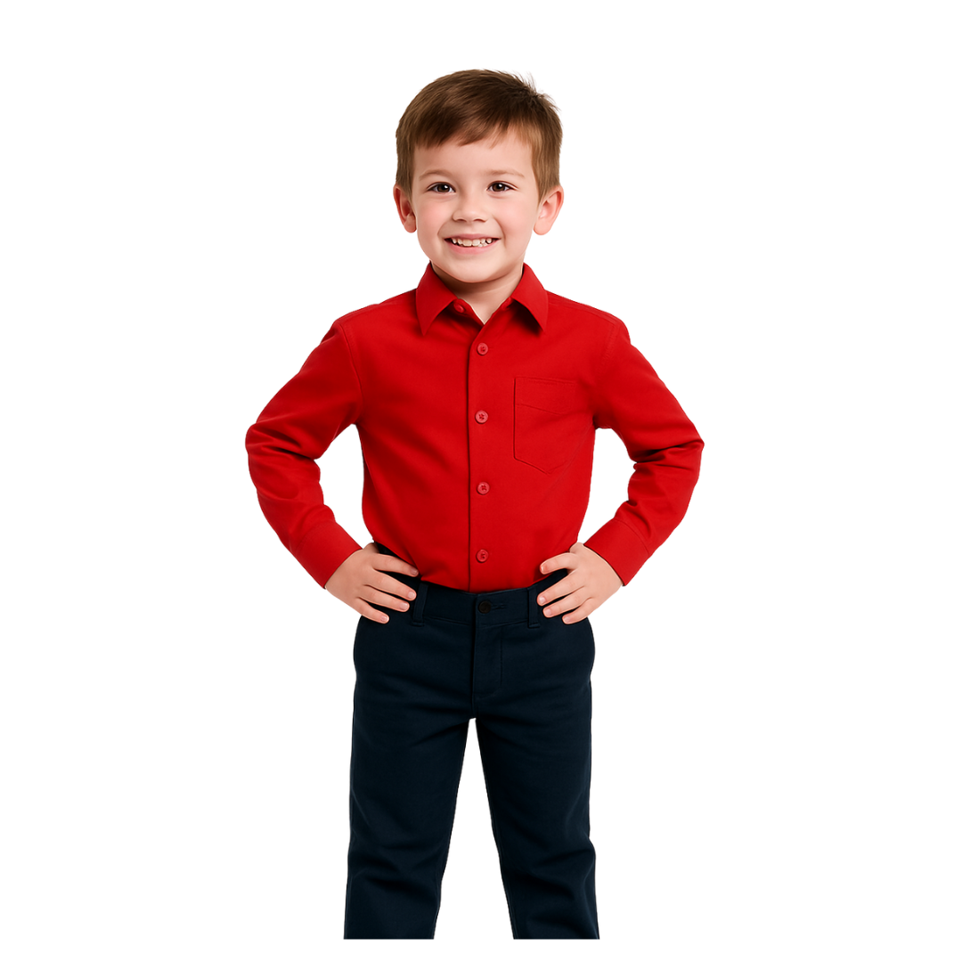 Camisa Niños/ideal Traje De Huaso