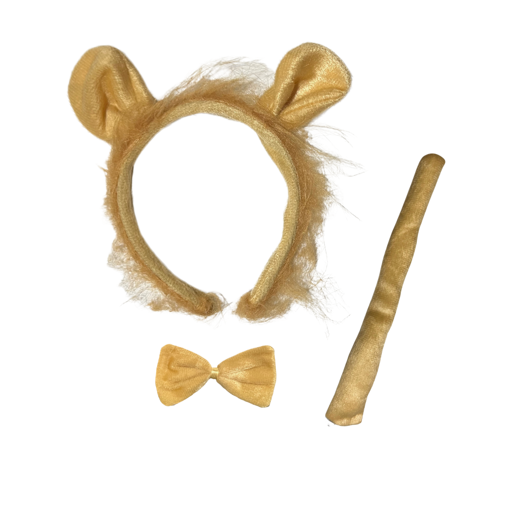 Disfraz Animales Set Diadema/corbatin/cola