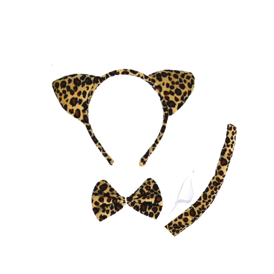 Disfraz Animales Set Diadema/corbatin/cola