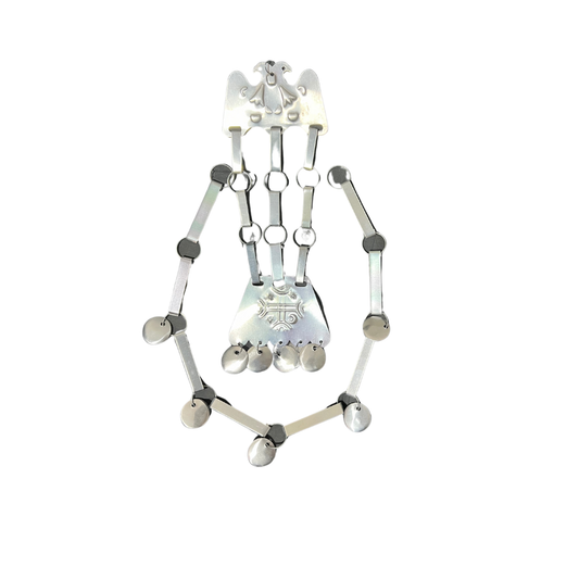 Accesorio Trapelakucha Trarilonco Mapuche Mujer Metalico